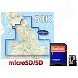 Garmin TOPO Great Britain 50K Northern England and Midlands microSD Card