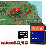 Garmin TOPO Great Britain Northumberland microSD Card Garmin TOPO Great Britain Northumberland microSD Card