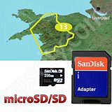 Garmin TOPO Great Britain Snowdonia National Park microSD Card