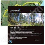 Garmin TOPO US 24K Mid-Atlantic microSD Card with SD Adapter