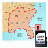 Garmin TOPO US 100K Southeast microSD Card Region 6 Garmin TOPO US 100K Southeast microSD Card Region 6