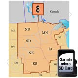 Garmin TOPO US 100K Upper Midwest microSD Card Region 8 Garmin TOPO US 100K Upper Midwest microSD Card Region 8