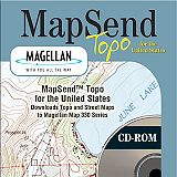 Magellan MapSend Topo CD USA Magellan MapSend Topo CD USA