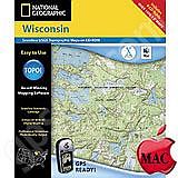 National Geographic Topo! Wisconsin for Mac National Geographic Topo! Wisconsin for Mac