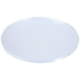 GPS City Clear Acrylic Round Plate