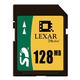 Lexar 128MB SD Memory Card Lexar 128MB SD Memory Card