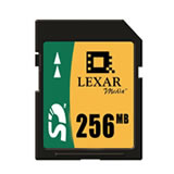 Lexar 256MB SD Memory Card