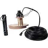 Garmin Single Freq Transducer Depth Temp Speed Bronze Thru