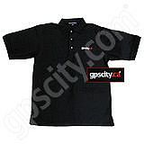GPS City GPSCity.ca Black Short Sleeve Polo Golf Shirt M