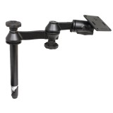 RAM Mount Tele-Pole 8 inch Male Tube with Dual Swing and VESA