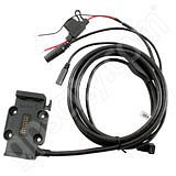 Garmin Zumo 660 and 665 Motorcycle Cradle with Integrated Power Cable