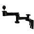 RAM Mount Aluminum Vertical Base Dual Swing Arm Mount with 1.5'' Ball