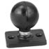 RAM Mount Rectangular 1 x 2 inch Plate with 1.5 inch Ball