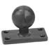 RAM Mount Rectangular 1.5 x 3 inch Plate with 1.5 inch Ball