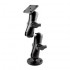 RAM Mount Aluminum Double Standard Socket Arm with AMPS Plate for Dexterity Systems