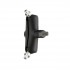 RAM Mount Aluminum Dual 1 inch B-Ball with 0.375-16 Thread and Standard Arm