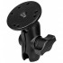 RAM Mount Aluminum 1 inch B-Ball Open Socket System with Round Base and Short Arm