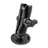 RAM Mount Aluminum Open Socket Arm System with Round Base and 1 inch Ball