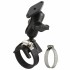 RAM Mount Aluminum Strap Rail Base with Short Arm and Diamond Plate Assembly