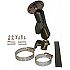 RAM Mount Aluminum Garmin StreetPilot III GPSMAP 175 195 295 Strap Base Mount