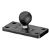 RAM Mount Aluminum Rectangular 1.5 x 3 inch Plate with 1.0 inch Ball