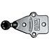 RAM Mount Aluminum Extension Cradle Plate Flat with 1 inch Ball