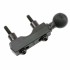 RAM Mount Aluminum UNIVERSAL Motorcycle Handle Mount Base with Single 1 inch Ball