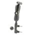 RAM Mount Aluminum Diamond Plate Dual Motorcycle Bolt Mount