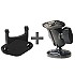 RAM Mount Plastic 2.5 inch Base with Short Arm with Garmin Cradle Attachment