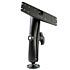 RAM Mount Aluminum 11 x 3 inch Plate on Long Arm Round Base Mount 2.25 inch Ball
