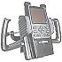 RAM Mount Aluminum Universal Metal Cradle Temporary Yoke Mount