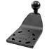 RAM Mount Aluminum Extension Cradle Plate with 1 inch Ball