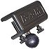 RAM Mount Aluminum Car Window Edge U-Channel Clamp Base with 1'' Ball