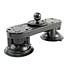 RAM Mount Plastic Dual 3.25 inch diameter Locking Suction Cup with 1.0 inch Ball