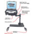 RAM Mount Dodge Vehicle Laptop Mount RAM-VB-127-SW1 RAM Mount Dodge Vehicle Laptop Mount RAM-VB-127-SW1