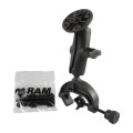 RAM Mount Plastic Clamp Base with Standard Arm and Round Plate