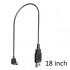 3BR Powersports Garmin USB to miniUSB Power Cable 18 Inch for Garmin GPS