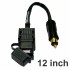 3BR Powersports TAPP Lite USB Power Port to BMW Plug with Mounting Saddle 12 inch
