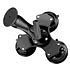 RAM Mount Triple Locking Suction Cup with Round Plate HD 1.5 inch Ball