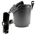 RAM Mount Plastic Self Leveling Cup Holder No Foam with Standard Arm No Base Mount