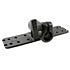 RAM Mount Aluminum Large 11 x 3 inch Plate with 1 inch Pipe Hole