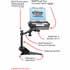 RAM Mount Toyota Tacoma and 4Runner Dual Arm Laptop Vehicle Mount RAM Mount Toyota Tacoma and 4Runner Dual Arm Laptop Vehicle Mount