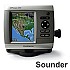 Garmin GPSMAP 430s Sounder with Dual Beam Transducer