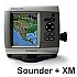 Garmin GPSMAP 430sx Sounder with Dual Beam Transducer and GXM 31