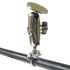 RAM Mount Chrome Stainless Steel U-Bolt Mount with Round Plate Assembly