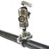 RAM Mount Chrome Rail Base with Short Arm Diamond Assembly RAM Mount Chrome Rail Base with Short Arm Diamond Assembly