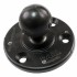 RAM Mount Aluminum Raymarine Swivel Large Connector on 1.5 inch C-Ball
