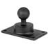 RAM Mount Rectangular 2.81x5 inch Plate with 1.5 inch Ball