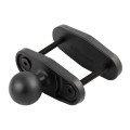 RAM Mount Square 2.5 inch Rail Clamp Base with 1.5 inch Ball