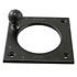 RAM Mount Aluminum Garmin Marine GPS Back Plate Holder with 1 inch Ball